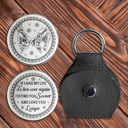 If I Had My Life To Live Over Again With Flowers And Snowflakes