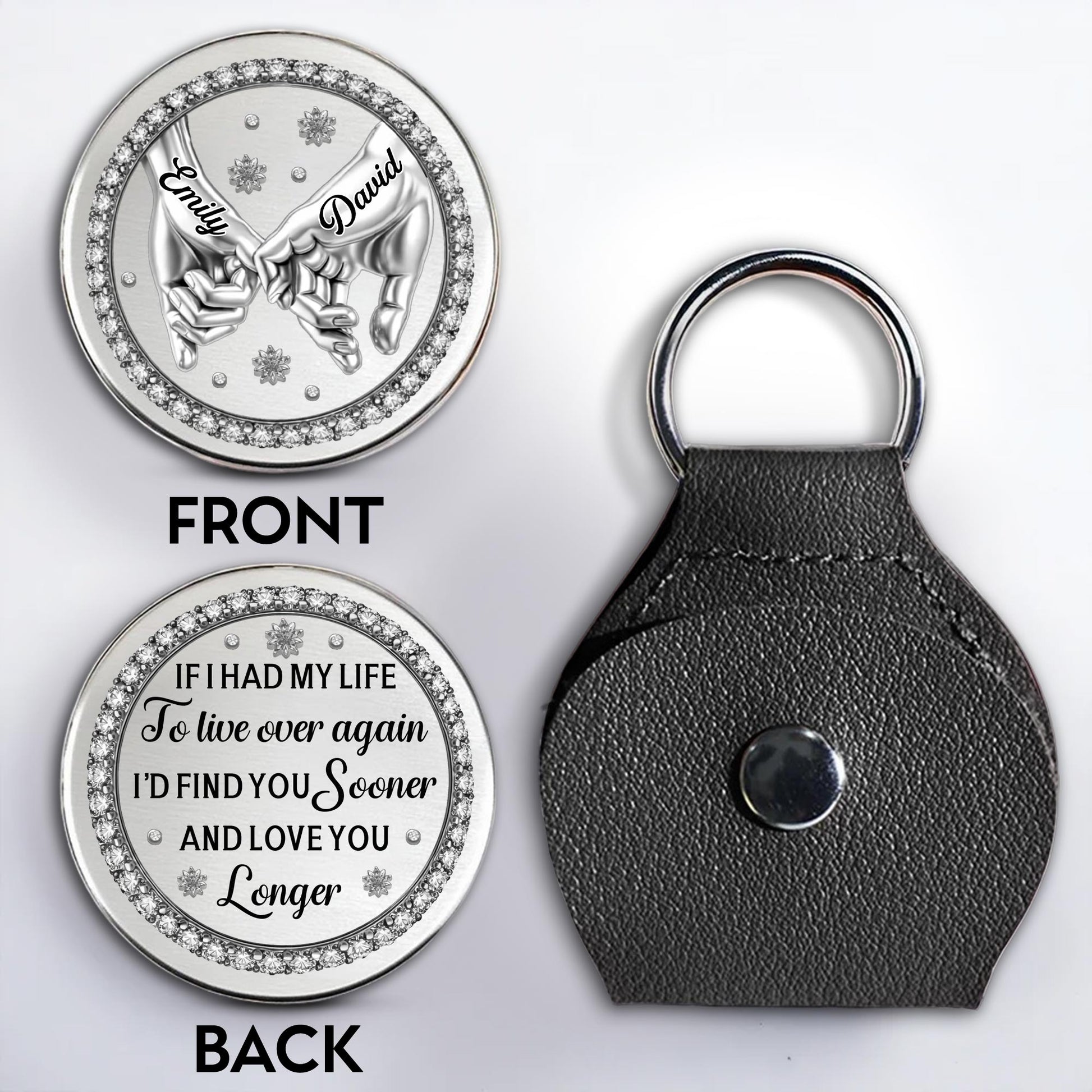 If I Had My Life To Live Over Again With Flowers And Snowflakes