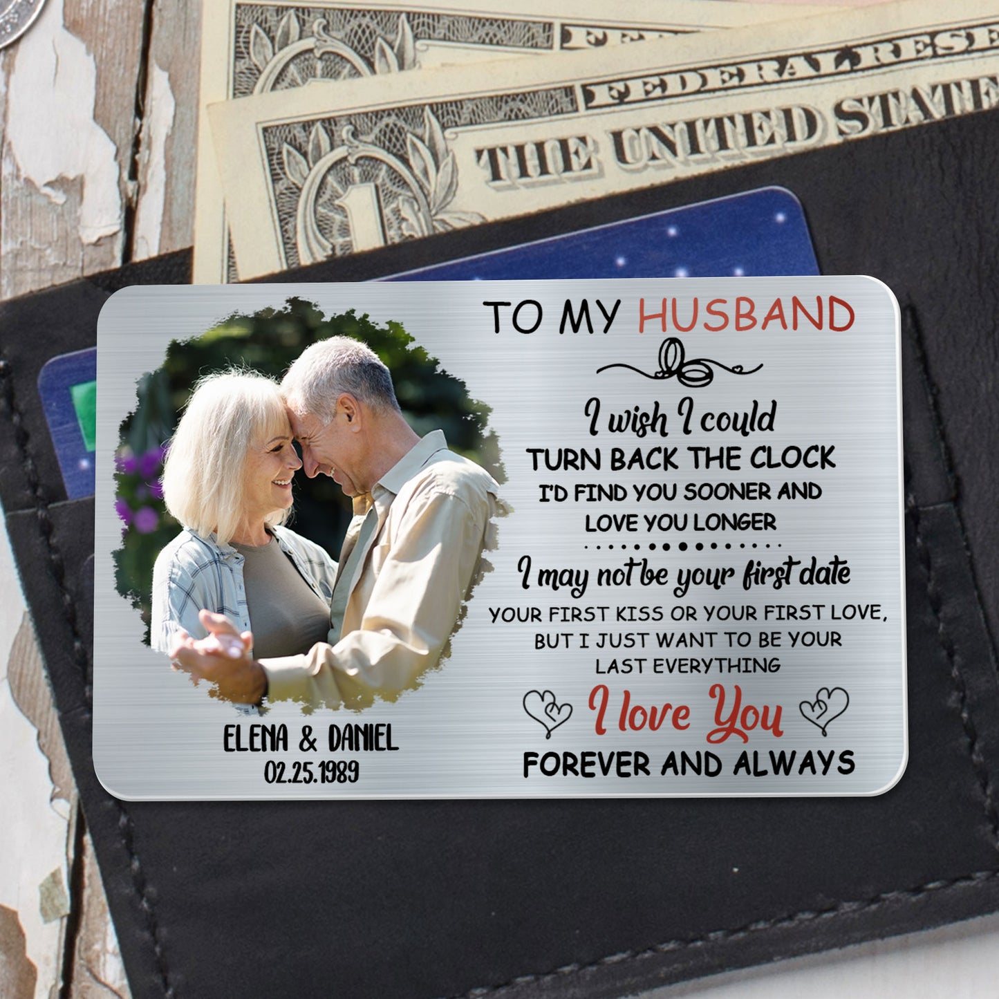 To My Husband, I Wish I Could Turn Back The Clock, Hearts