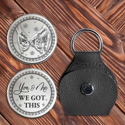 You & Me We Got This, Hand-Holding Design