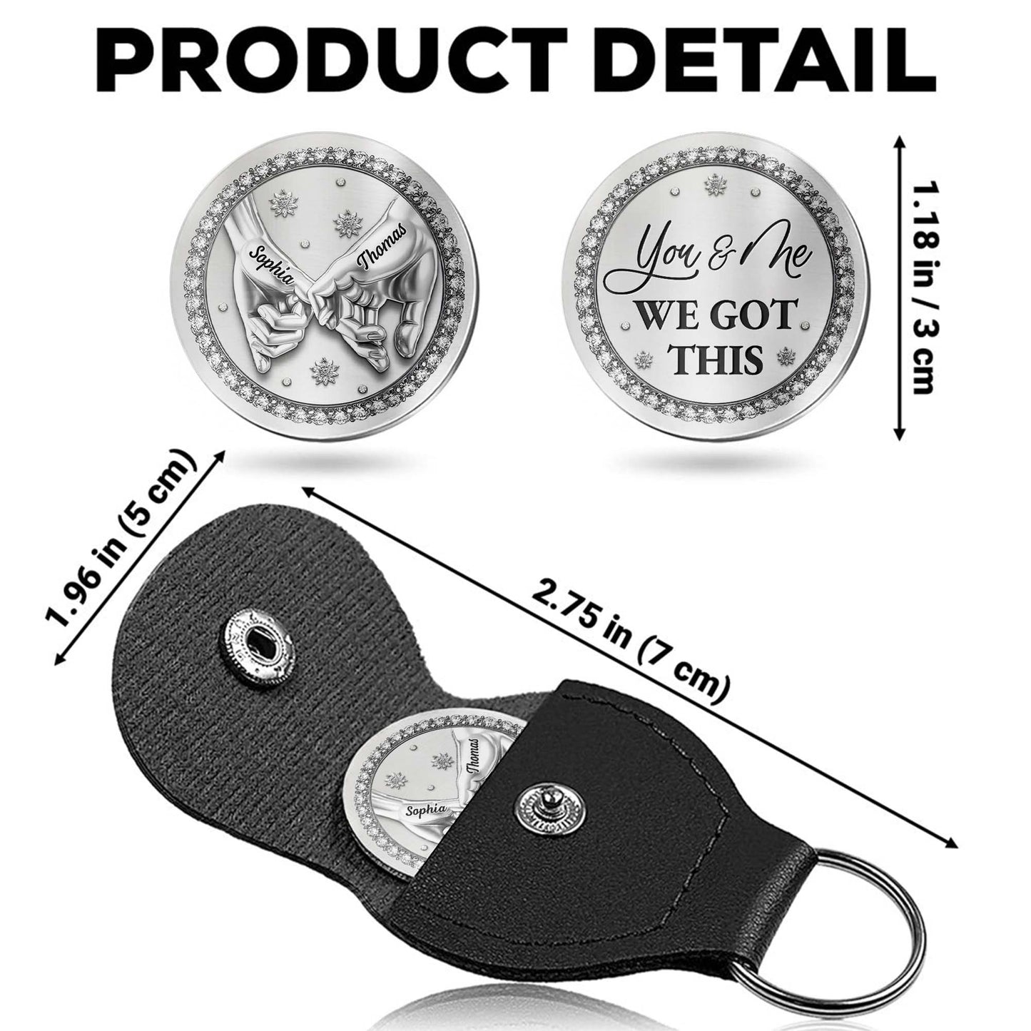 You & Me We Got This, Hand-Holding Design