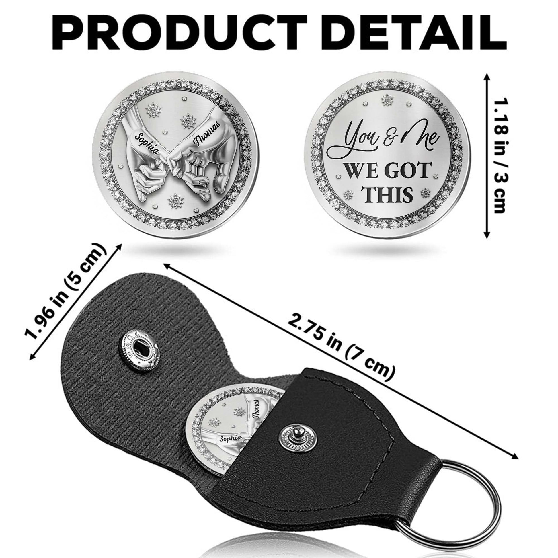 You & Me We Got This, Hand-Holding Design