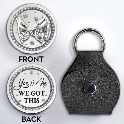 You & Me We Got This, Hand-Holding Design