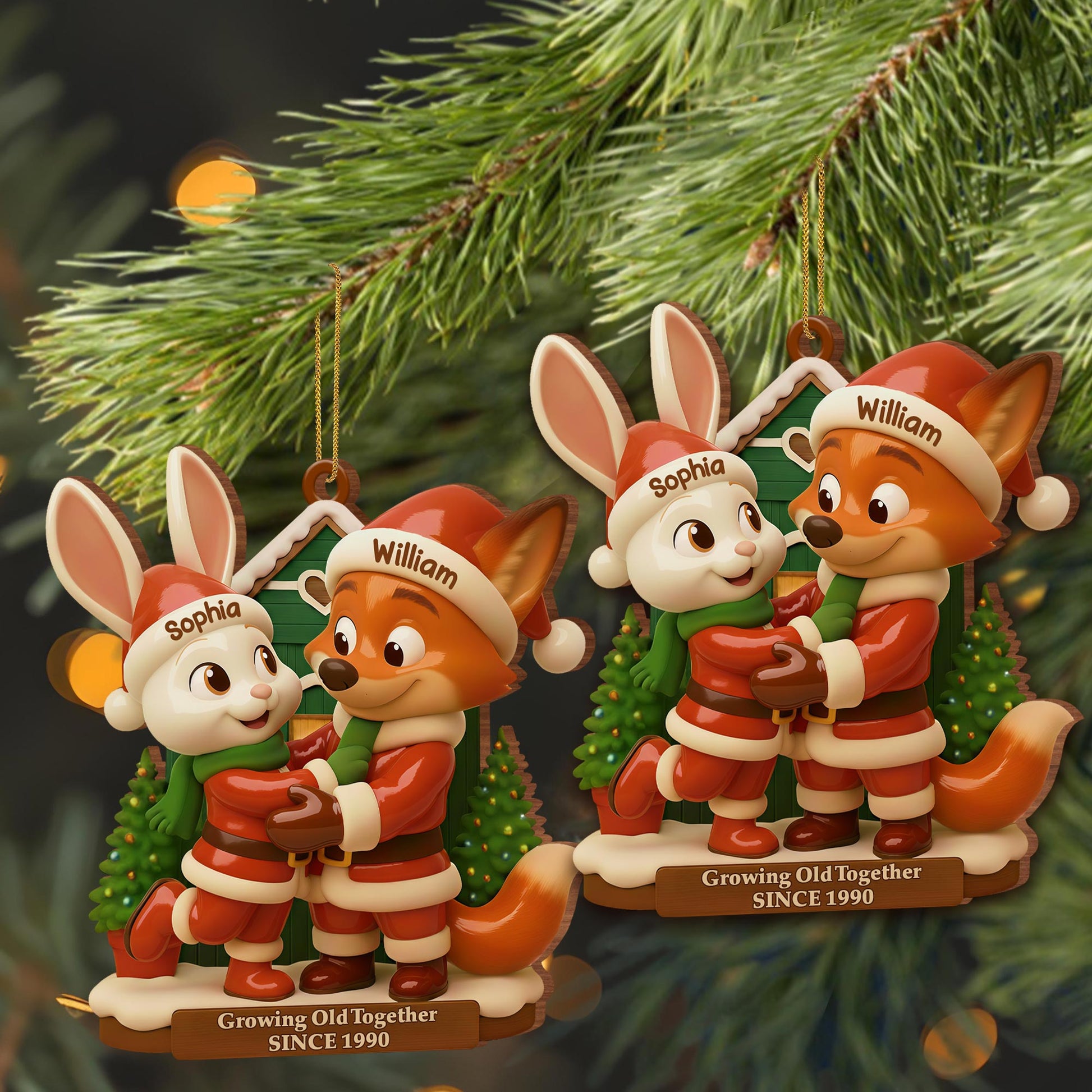 Growing Old Together With Fox and Rabbit