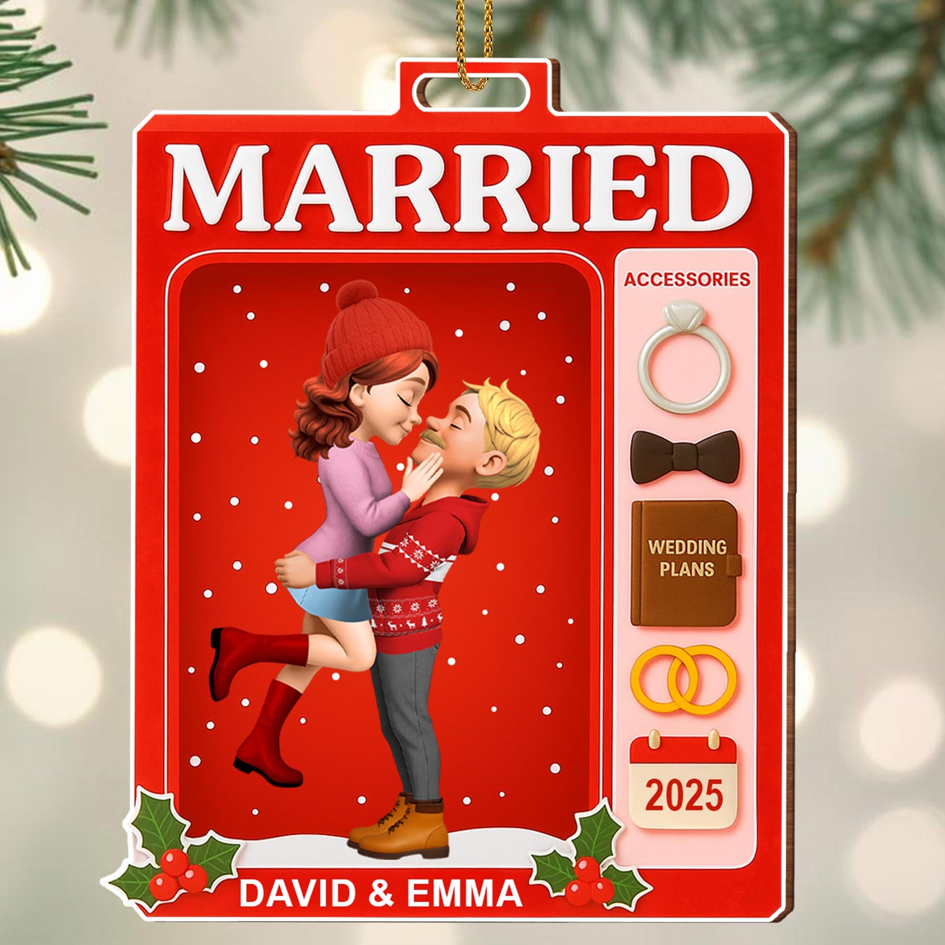 Celebrate Your Special Moments With Custom Wedding Ornaments