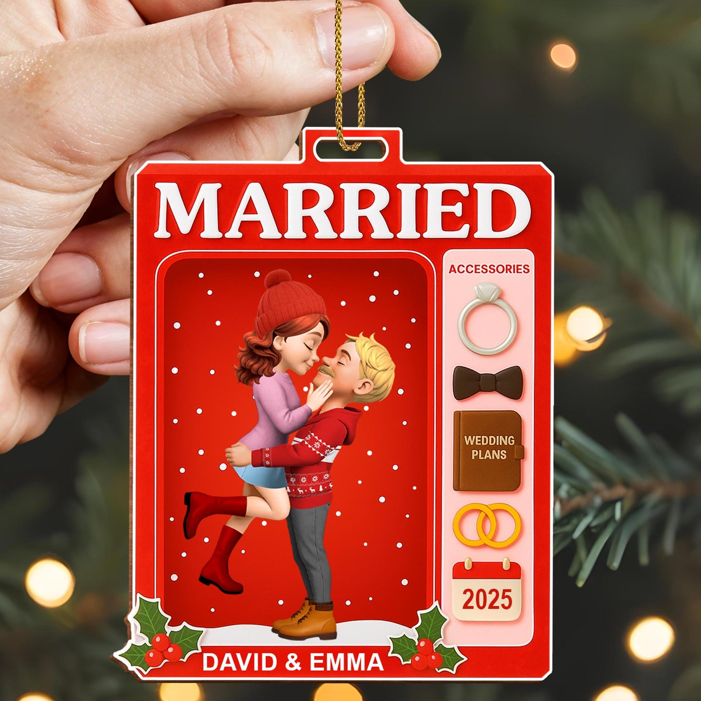 Celebrate Your Special Moments With Custom Wedding Ornaments