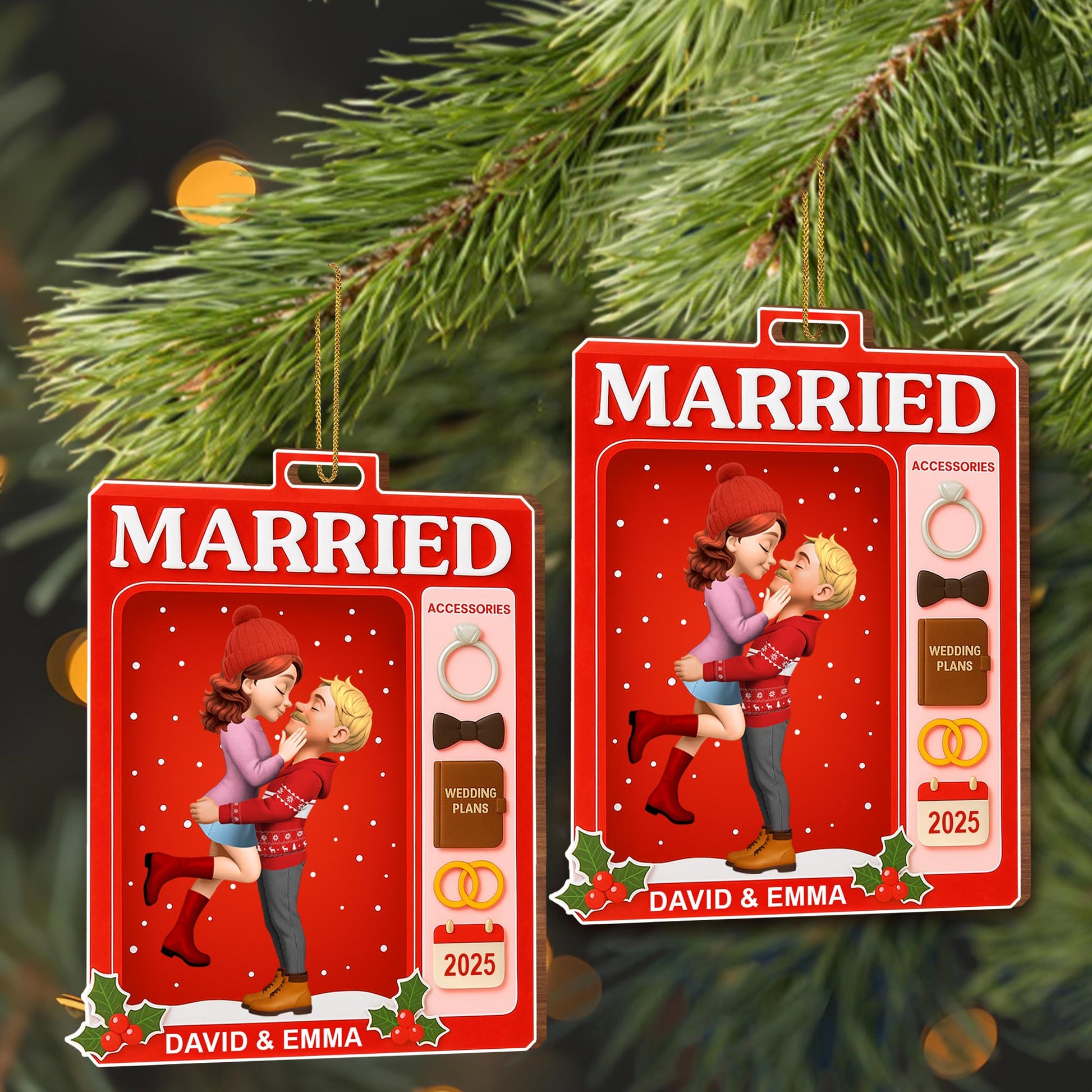 Celebrate Your Special Moments With Custom Wedding Ornaments