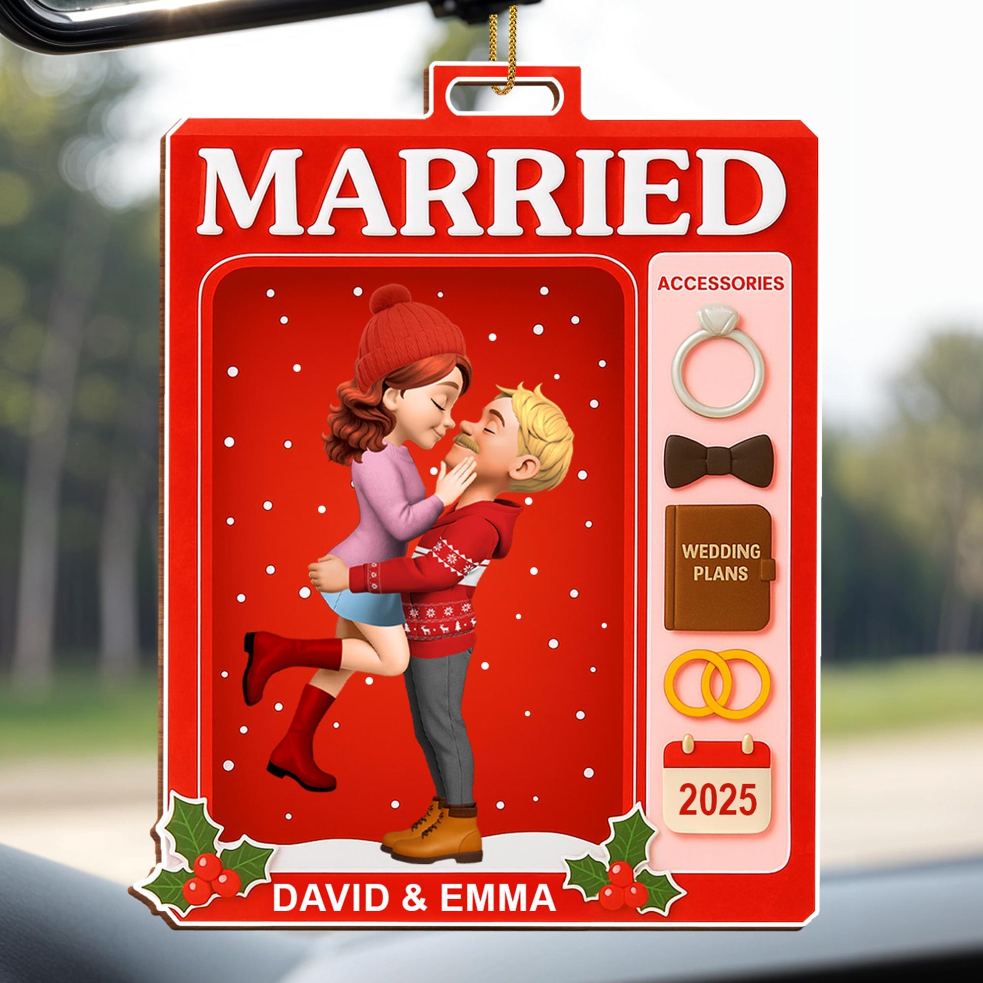 Celebrate Your Special Moments With Custom Wedding Ornaments