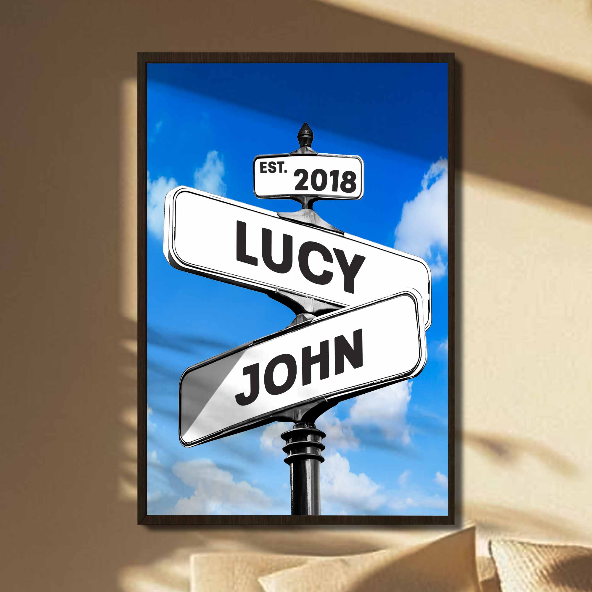 Custom Poster Sign Create Your Custom Street Sign Poster,Personalized Custom Vertical ...
