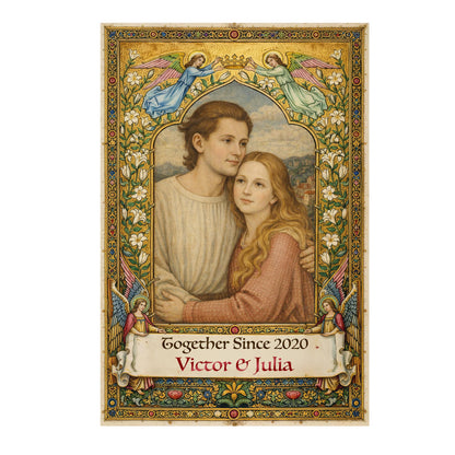 Together Since, Angel Flowers Couple