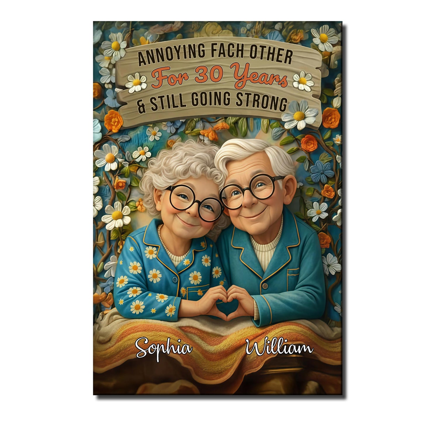 Annoying Each Other For 30 Years & Still Going Strong, Elderly Couple