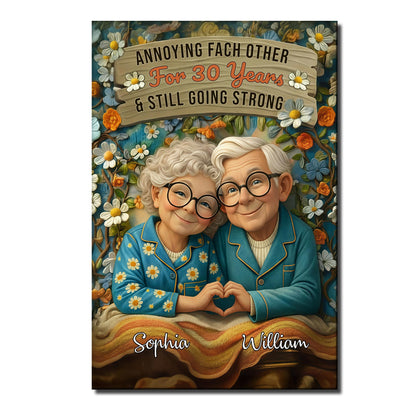 Annoying Each Other For 30 Years & Still Going Strong, Elderly Couple