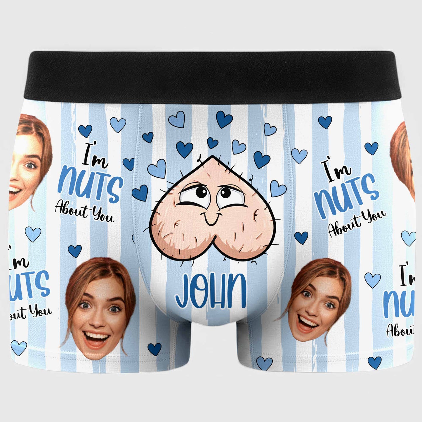 I'm Nuts About You, Hearts And Smiling Character