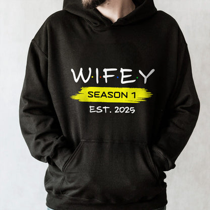 Season 6 Est Hubby Design - Personalized Custom Unisex T-shirt, Hoodie - CPL975_BBAS