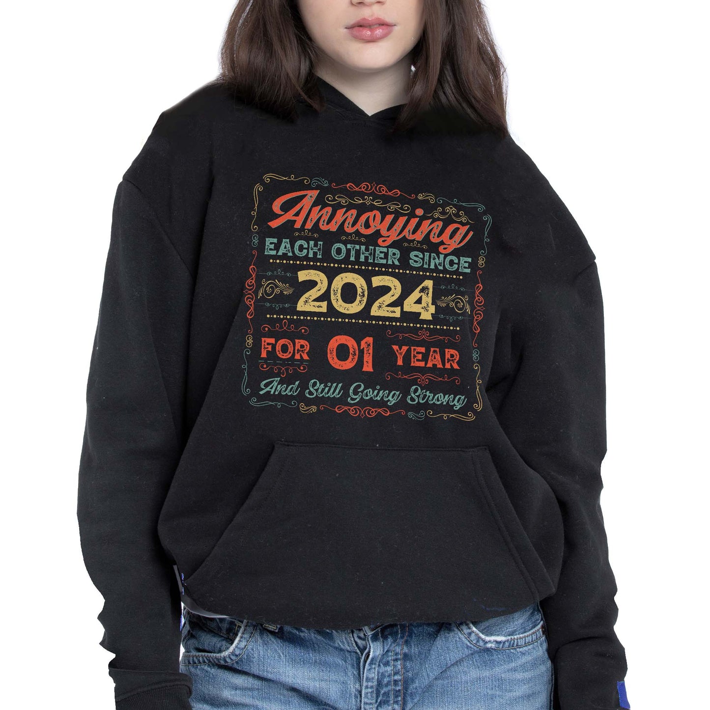 Annoying Each Other Since [year], Flourishes Design