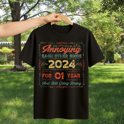 Annoying Each Other Since [year], Flourishes Design