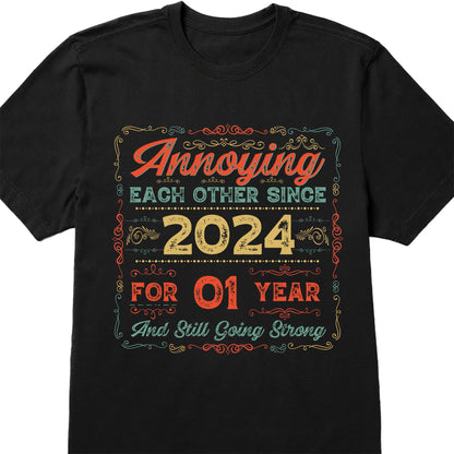 Annoying Each Other Since [year], Flourishes Design