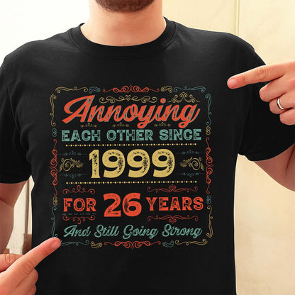 Annoying Each Other Since [year], Flourishes Design