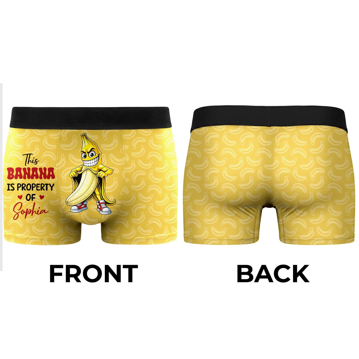 This Banana Property Of My Love Featuring Banana And Heart