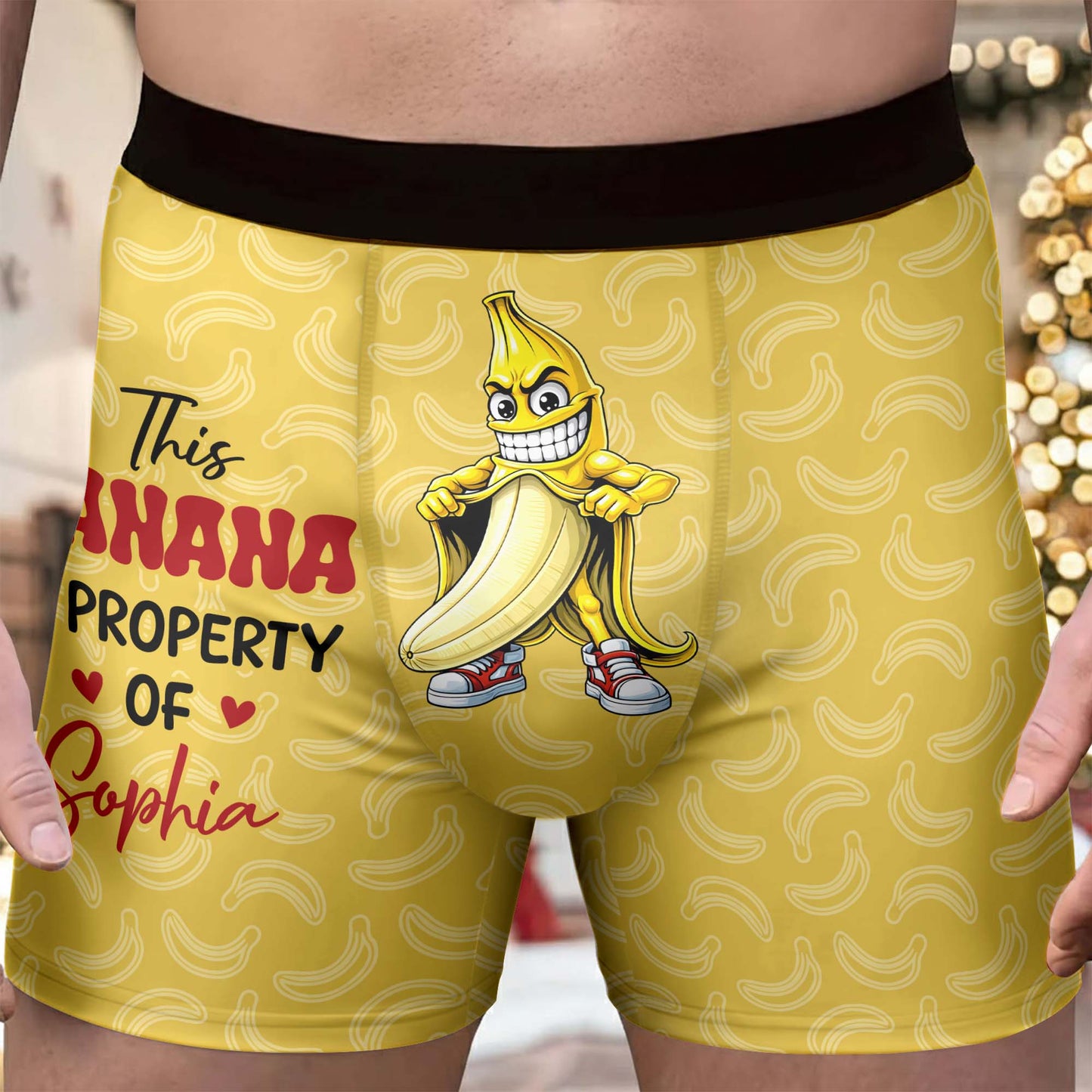 This Banana Property Of My Love Featuring Banana And Heart