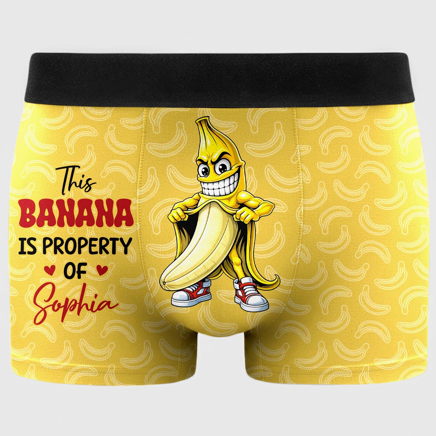 This Banana Property Of My Love Featuring Banana And Heart