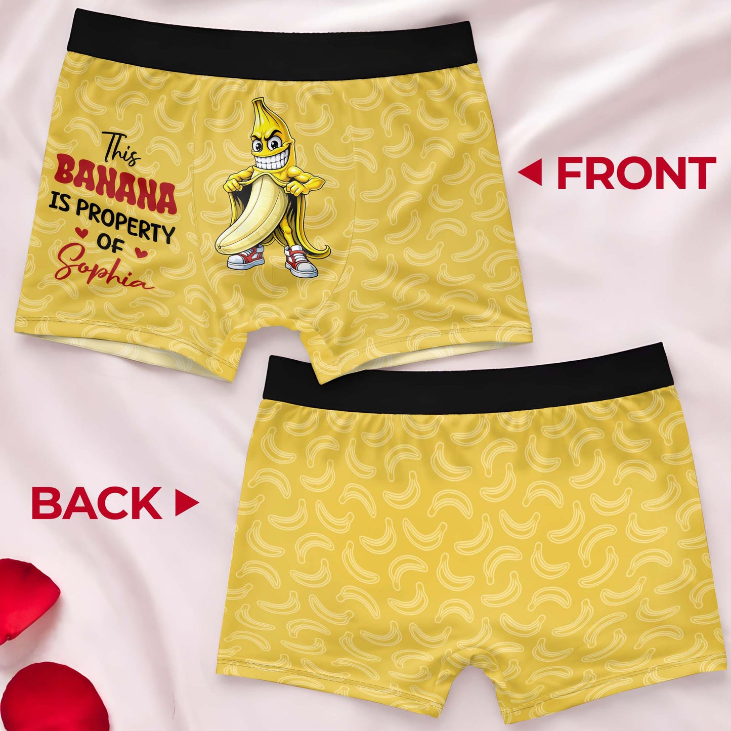 This Banana Property Of My Love Featuring Banana And Heart