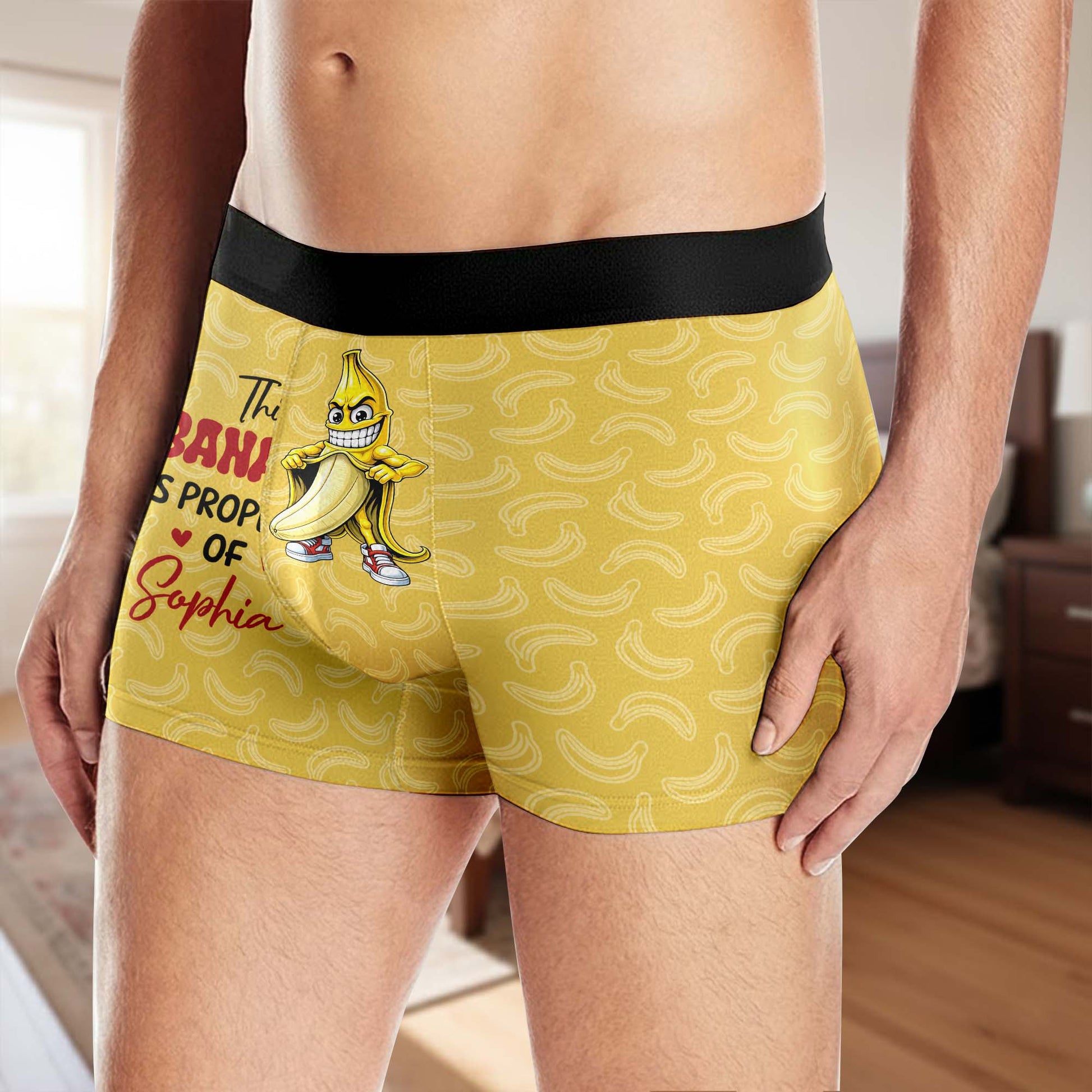 This Banana Property Of My Love Featuring Banana And Heart