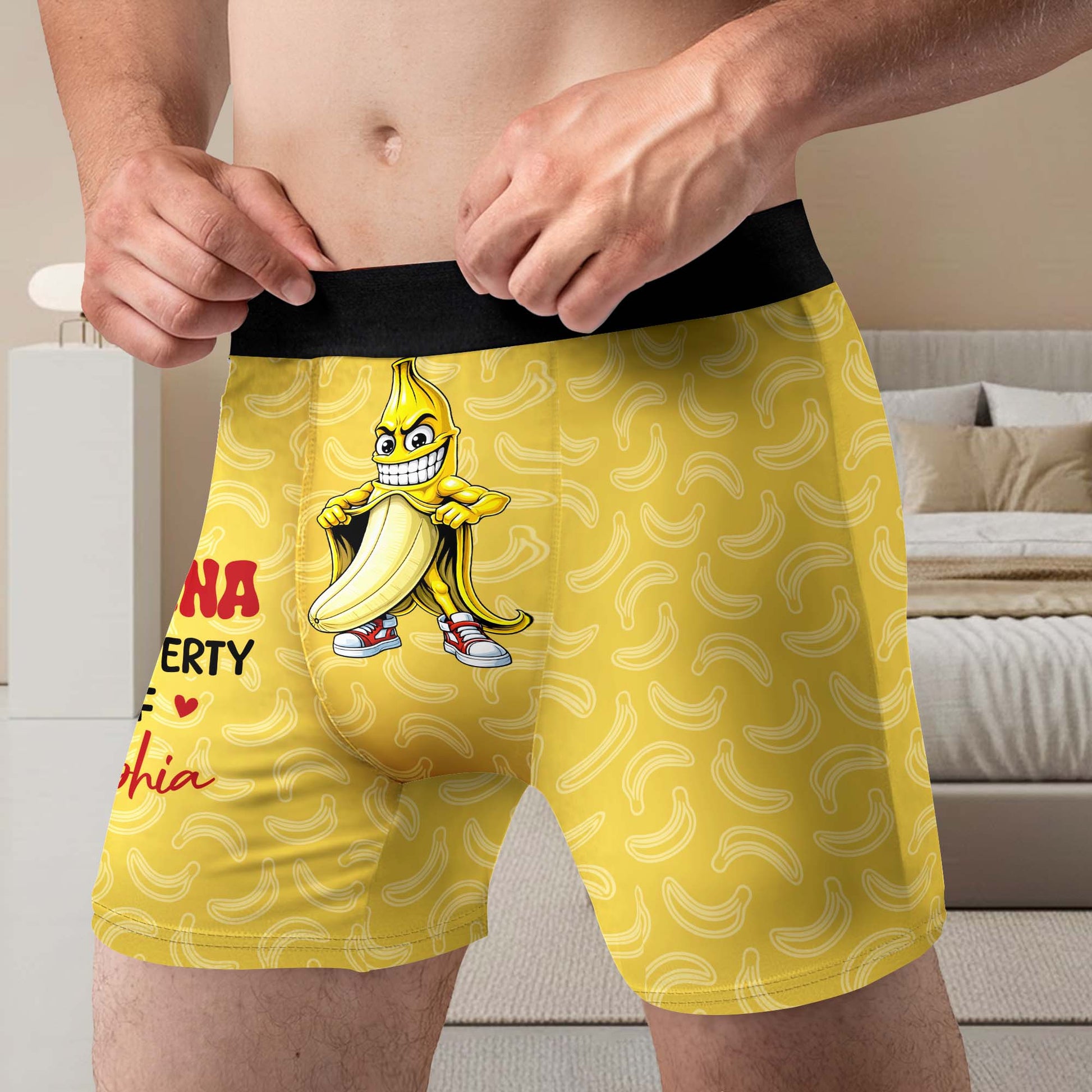 This Banana Property Of My Love Featuring Banana And Heart