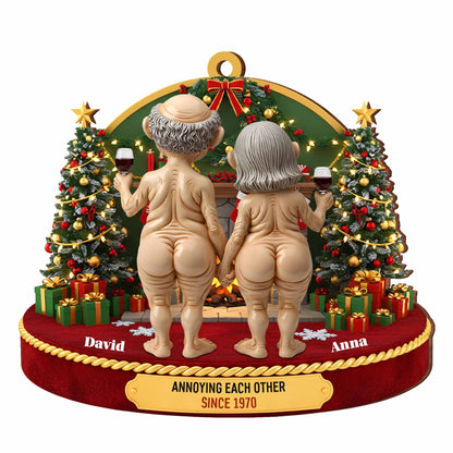 Annoying Each Other Since, Christmas Trees And Wine Glasses