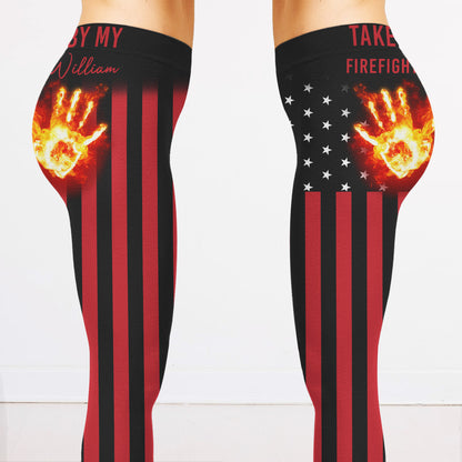 Loved By My Partner With Fire Hand Design