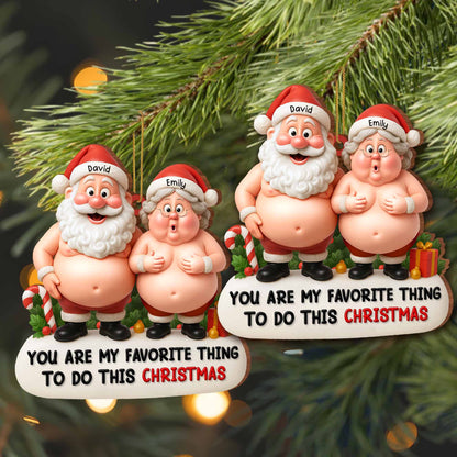 You Are My Favorite Thing To Do This Christmas, Santa Claus and Mrs. Claus