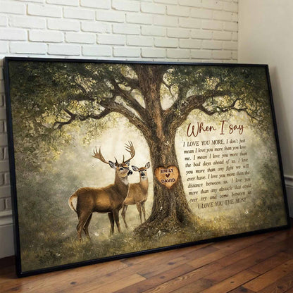 When I Say I Love You More, Love And Nature Inspired Art