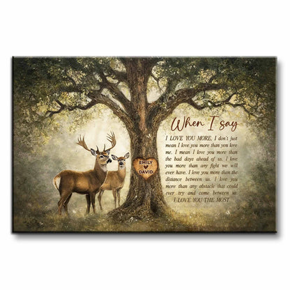 When I Say I Love You More, Love And Nature Inspired Art