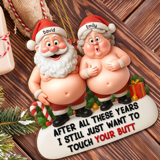 After All These Years, Santa And Mrs Claus Ornament
