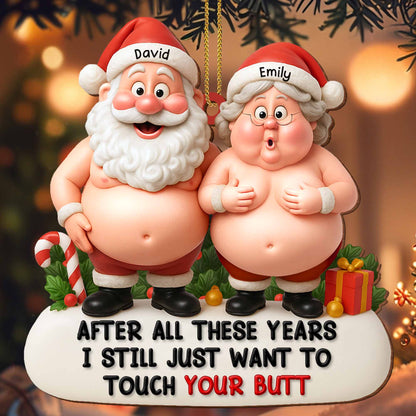 After All These Years, Santa And Mrs Claus Ornament