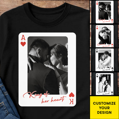 King Of Her Heart Playing Card Design