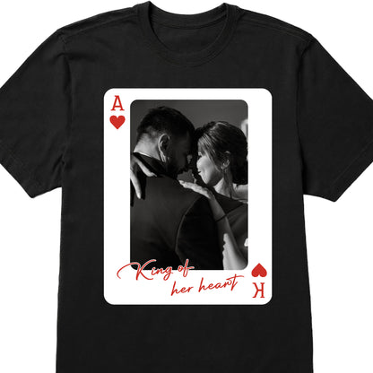 King Of Her Heart Playing Card Design