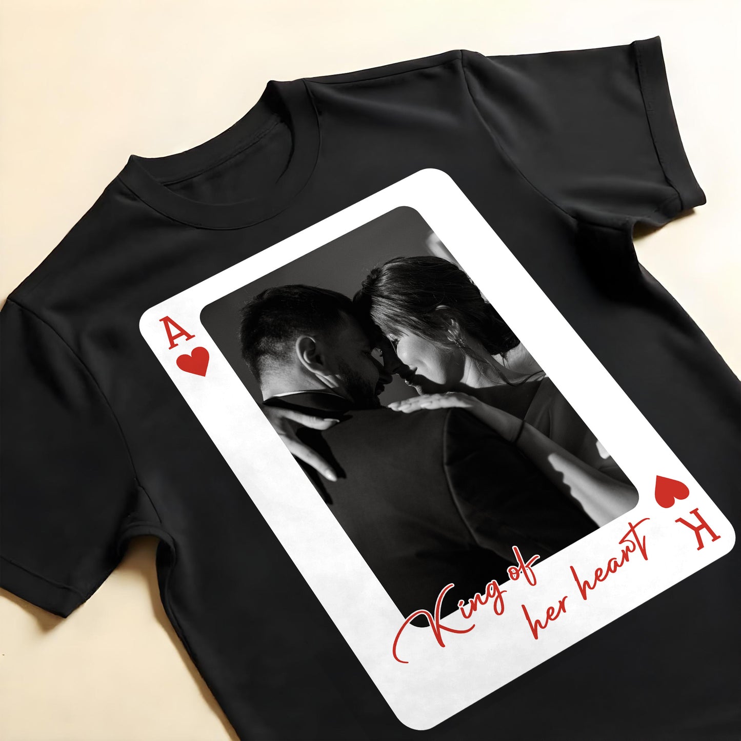 King Of Her Heart Playing Card Design