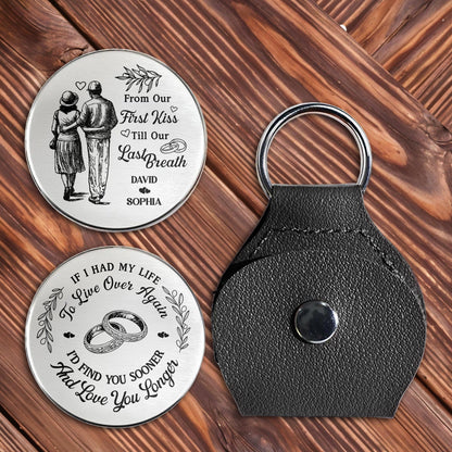 From Our First Kiss Till Our Last Breath, Couple And Rings