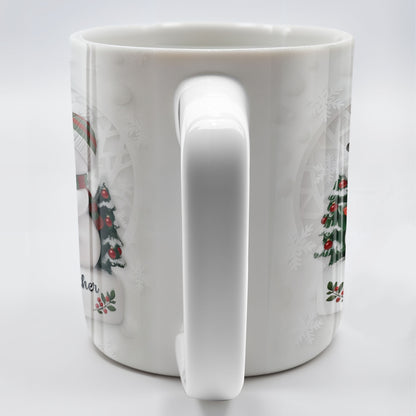 Growing Old Together Snowmen Christmas Design