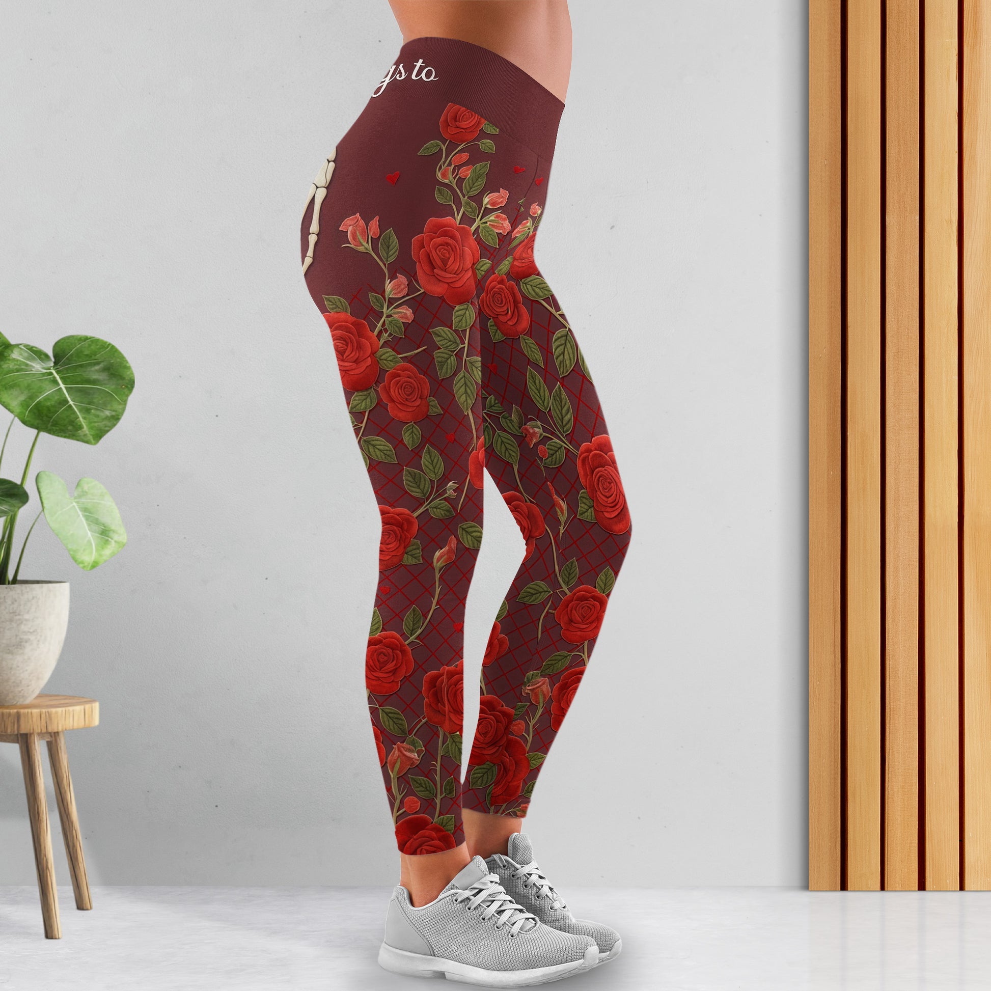 My Kiss Belongs To, Skeleton Hand And Roses