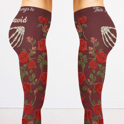 My Kiss Belongs To, Skeleton Hand And Roses