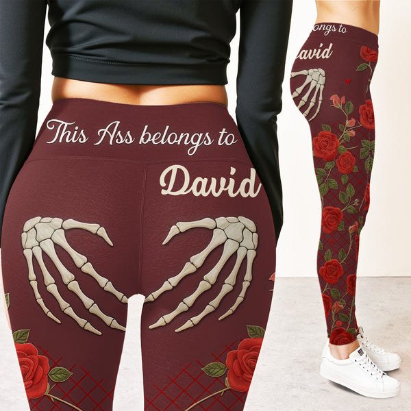 My Kiss Belongs To, Skeleton Hand And Roses