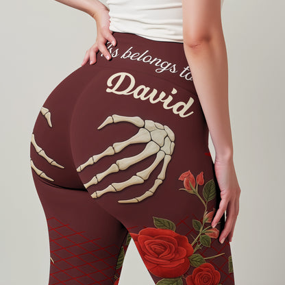 My Kiss Belongs To, Skeleton Hand And Roses