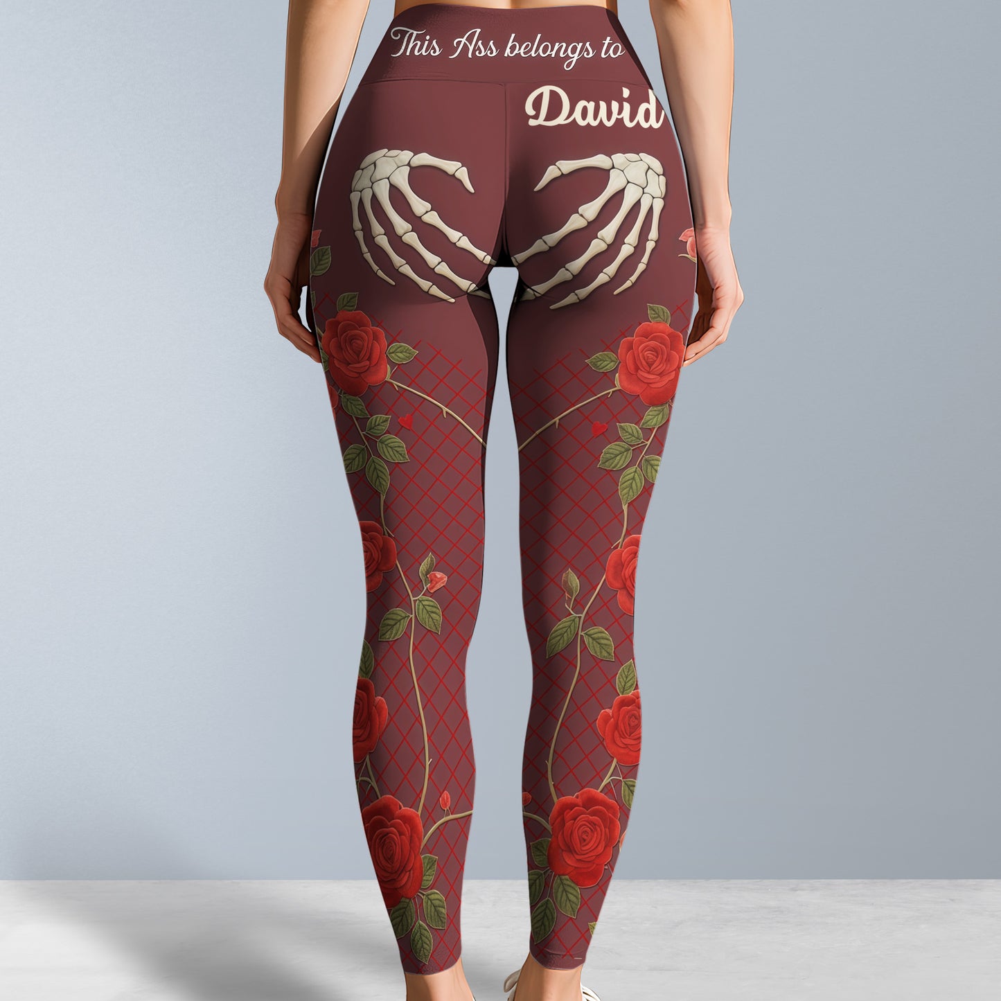 My Kiss Belongs To, Skeleton Hand And Roses