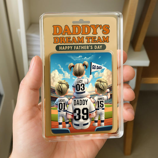 Daddy's Dream Team Happy Father's Day, Sports Jerseys and Stadium