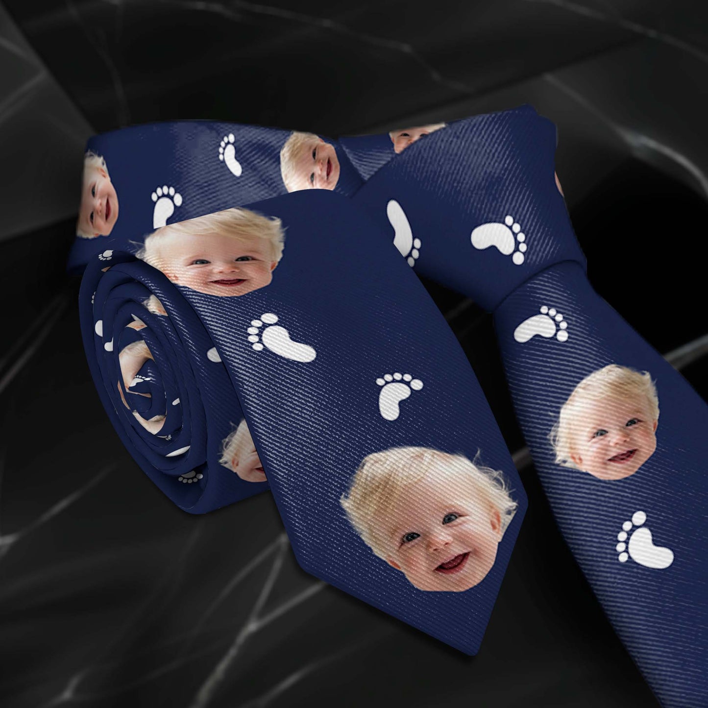 Cherished Moments With You Always Custom Tie