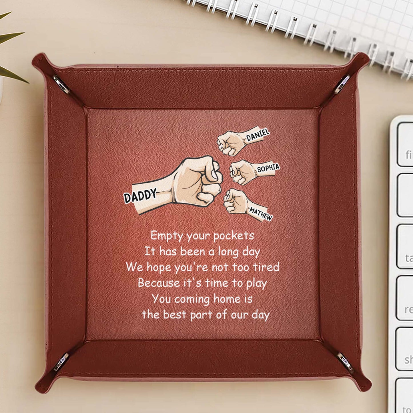 Empty Your Pockets, It Has Been A Long Day, Hands and Fists Bumping