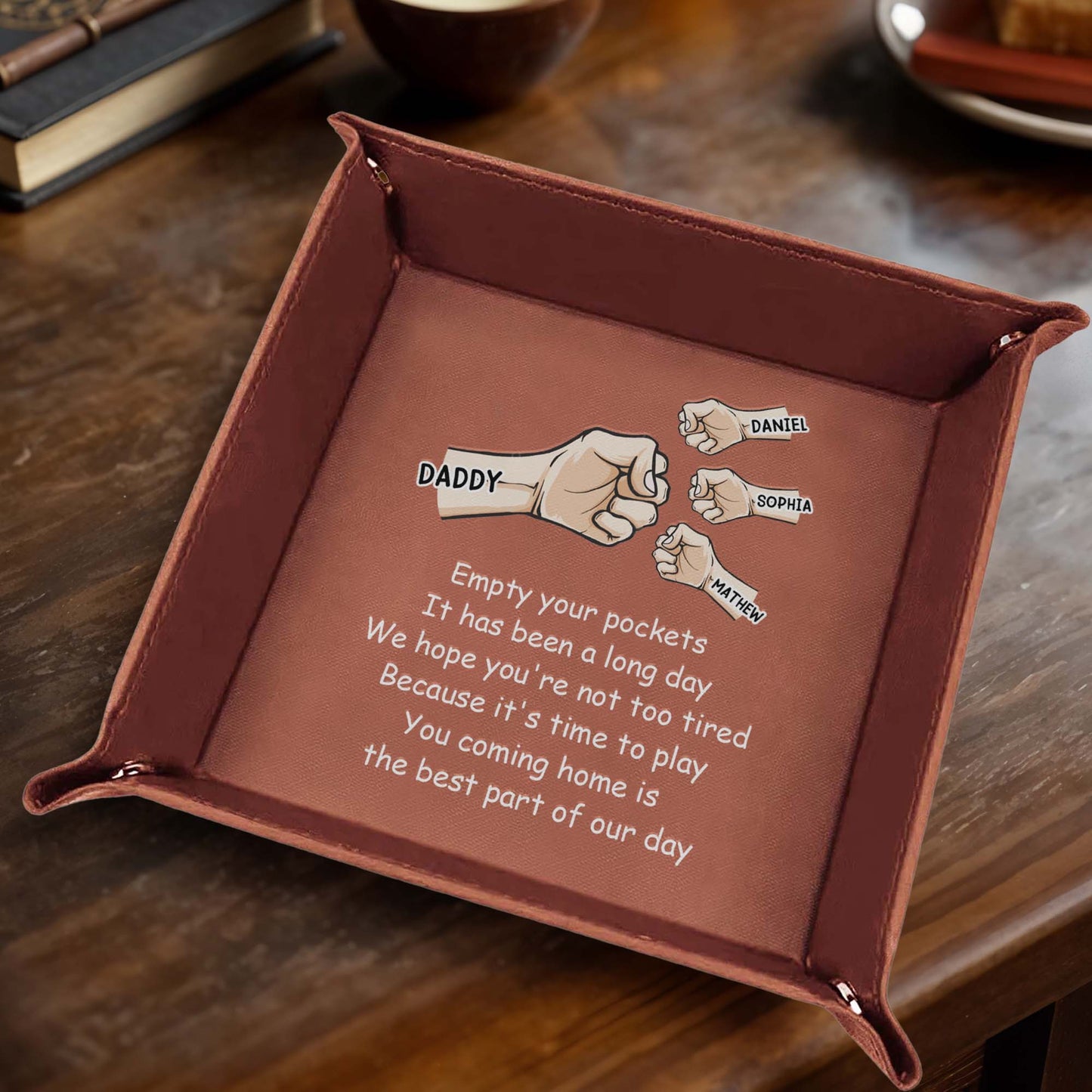 Empty Your Pockets, It Has Been A Long Day, Hands and Fists Bumping