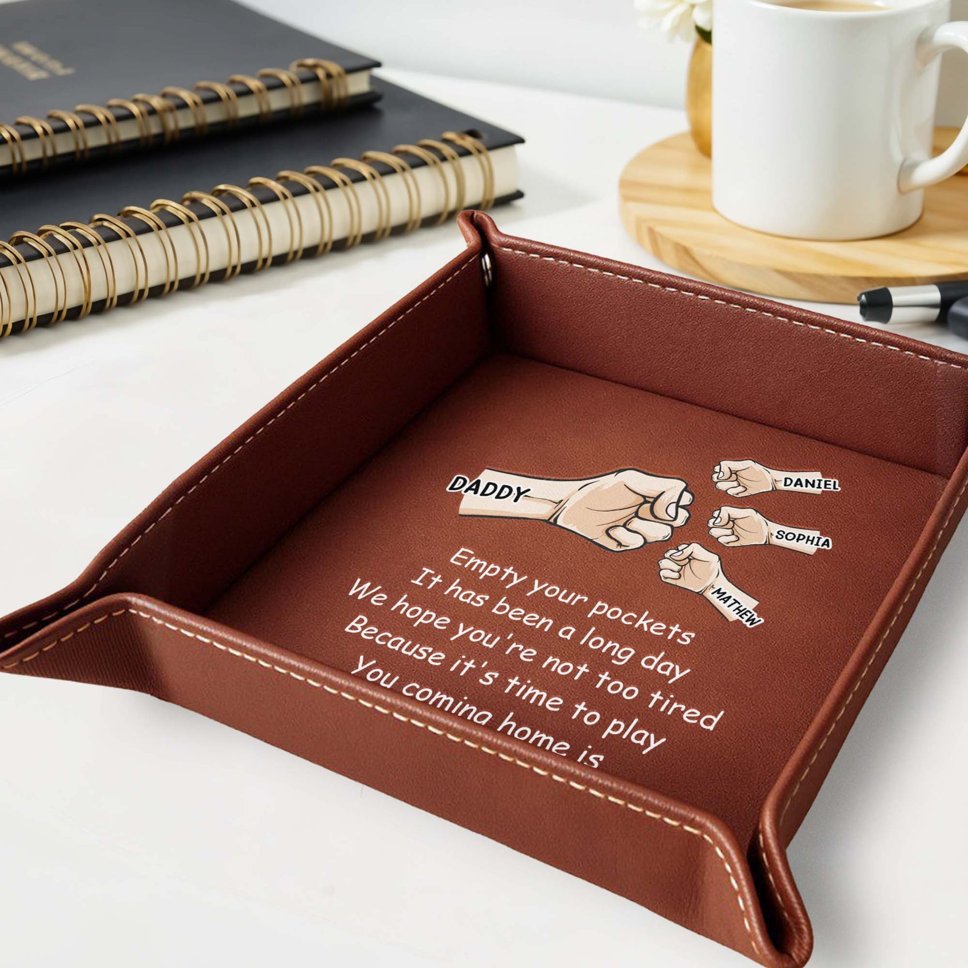 Empty Your Pockets, It Has Been A Long Day, Hands and Fists Bumping